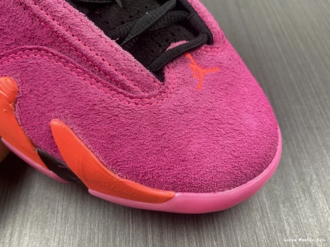 DH4121-600 14 Jordan Pink (W) Retro Shocking Low 0531